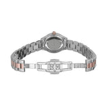 Marc Jacobs Tether Transparent White Dial Two Tone Steel Strap Watch for Women - MBM3418 Authentic Buy Shop Now
