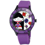 Marc Jacobs Marc White Dial Purple Silicone Strap Watch for Women - MBM5514 Authentic Buy Shop Now