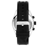 Maserati Traguardo Chronograph Blue Dial Black Silicone Strap Watch For Men - R8871612044 Authentic Buy Shop Now