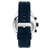 Maserati Traguardo Chronograph Blue Dial Black Silicone Strap Watch For Men - R8871612046 Authentic Buy Shop Now