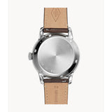 Fossil The Commuter Twist Black Dial Brown Leather Strap Watch for Men - ME1165 Authentic Buy Shop Now