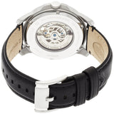 Fossil Grant Skeleton White Dial Black Leather Strap Watch for Men - ME3053 Authentic Buy Shop Now