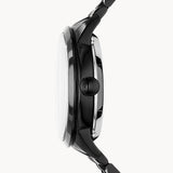 Fossil Townsman Multi Function Mechanical Black Dial Black Steel Strap Watch for Men - ME3062 Authentic Buy Shop Now