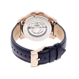 Fossil Grant Automatic Skeleton Blue Dial Blue Leather Strap Watch for Men - ME3102 Authentic Buy Shop Now