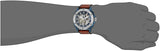 Fossil Modern Machine Automatic Skeleton Silver Dial Brown Leather Strap Watch for Men - ME3135 Authentic Buy Shop Now