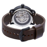 Fossil Commuter Automatic Black Dial Brown Leather Strap Watch for Men - ME3158 Authentic Buy Shop Now