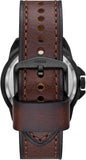 Fossil Bronson Automatic Skeleton Black Dial Brown Leather Strap Watch for Men - ME3219 Authentic Buy Shop Now
