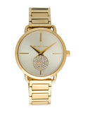 Michael Kors Portia Gold Dial Gold Steel Strap Watch for Women - MK3639 Authentic Buy Shop Now