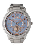 Michael Kors Madelyn Quartz Blue Dial Silver Steel Strap Watch For Women - MK6286 Authentic Buy Shop Now