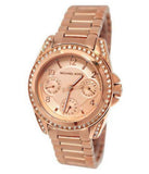 Michael Kors Blair Rose Gold Dial Rose Gold Steel Strap Watch for Women - MK5613 Authentic Buy Shop Now