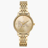 Michael Kors Melissa Pave Gold Dial Gold Steel Strap Watch for Women - MK4371 Authentic Buy Shop Now