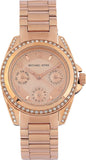 Michael Kors Blair Rose Gold Dial Rose Gold Steel Strap Watch for Women - MK5613 Authentic Buy Shop Now