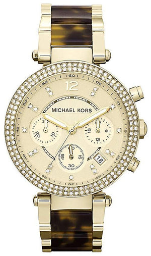 Michael Kors Parker Gold Dial Two Tone Steel Strap Watch for Women - MK5688 Authentic Buy Shop Now