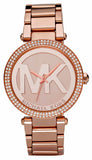 Michael Kors Parker Rose Gold Dial Rose Gold Steel Strap Watch for Women - MK5865 Authentic Buy Shop Now