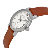 Marc Jacobs Baker White Dial Brown Leather Strap Watch for Women - MBM1270 Authentic Buy Shop Now