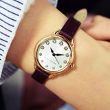 Marc Jacobs Betty White Dial Brown Leather Strap Watch for Women - MJ1481 Authentic Buy Shop Now