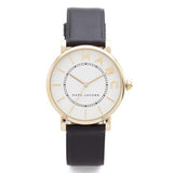 Marc Jacobs Roxy White Dial Black Leather Strap Watch for Women - MJ1532 Authentic Buy Shop Now