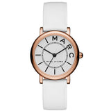 Marc Jacobs Roxy White Dial White Leather Strap Watch for Women - MJ1561 Authentic Buy Shop Now