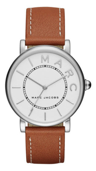 Marc Jacobs Roxy White Dial Brown Leather Strap Watch for Women - MJ1571 Authentic Buy Shop Now