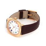 Marc Jacobs Mandy White Dial Brown Leather Strap Watch for Women - MJ1598 Authentic Buy Shop Now