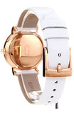 Marc Jacobs Roxy Silver Dial White Leather Strap Watch for Women - MJ1634 Authentic Buy Shop Now