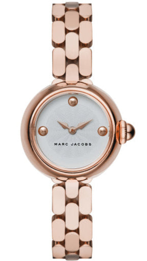 Marc Jacobs Courtney White Dial Rose Gold Steel Strap Watch for Women - MJ3458 Authentic Buy Shop Now