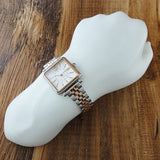 Marc Jacobs Vic Silver Dial Two Tone Steel Strap Watch for Women - MJ3463 Authentic Buy Shop Now