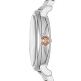 Marc Jacobs Roxy White Dial Two Tone Steel Strap Watch for Women - MJ3553 Authentic Buy Shop Now