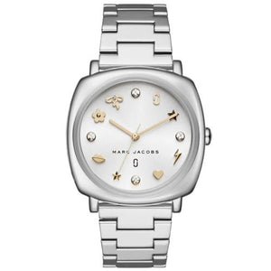 Marc Jacobs Mandy Silver Dial Silver Steel Strap Watch for Women - MJ3572 Authentic Buy Shop Now