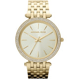 Michael Kors Darci Silver Dial Gold Stainless Steel Strap Watch for Women - MK3191 Authentic Buy Shop Now