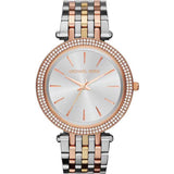 Michael Kors Darci Silver Dial Two Tone Stainless Steel Strap Watch for Women - MK3203 Authentic Buy Shop Now