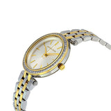 Michael Kors Darci White Dial Two Tone Steel Strap Watch for Women - MK3323 Authentic Buy Shop Now