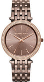 Michael Kors Darci Quartz Brown Dial Brown Steel Strap Watch For Women - MK3416 Authentic Buy Shop Now