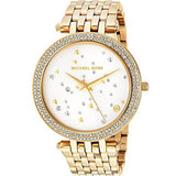 Michael Kors Darci White Dial Gold Steel Strap Watch for Women - MK3727 Authentic Buy Shop Now