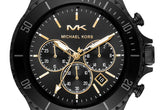 Michael Kors Bayville Chronograph Black Dial Black Steel Strap Watch For Men - MK8750 Authentic Buy Shop Now