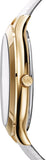 Michael Kors Slim Runway Quartz Gold Dial White Leather Strap Watch For Women - MK2389 Authentic Buy Shop Now