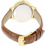 Michael Kors Whitley Quartz Gold Dial Brown Leather Strap Watch For Women - MK2428 Authentic Buy Shop Now