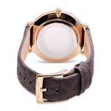 Michael Kors Pyper Quartz Silver Dial Brown Leather Strap Watch For Women - MK2857 Authentic Buy Shop Now
