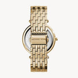 Michael Kors Darci Silver Dial Gold Stainless Steel Strap Watch for Women - MK3191 Authentic Buy Shop Now