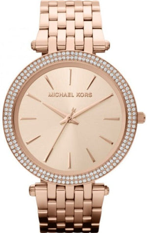 Michael Kors Darci Rose Gold Dial with Diamonds Rose Gold Stainless Steel Strap Watch for Women - MK3192 Authentic Buy Shop Now