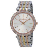 Michael Kors Darci Silver Dial Two Tone Stainless Steel Strap Watch for Women - MK3203 Authentic Buy Shop Now