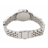 Michael Kors Lexington Quartz White Dial Silver Steel Strap Watch For Women - MK3228 Authentic Buy Shop Now