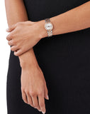 Michael Kors Darci Silver Dial Two Tone Steel Strap Watch for Women - MK3298 Authentic Buy Shop Now