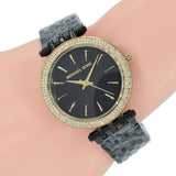 Michael Kors Darci Black Dial Black Steel Strap Watch for Women - MK3322 Authentic Buy Shop Now