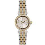 Michael Kors Darci White Dial Two Tone Steel Strap Watch for Women - MK3323 Authentic Buy Shop Now