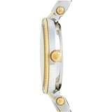 Michael Kors Darci White Dial Two Tone Steel Strap Watch for Women - MK3323 Authentic Buy Shop Now