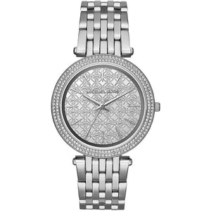 Michael Kors Darci Silver Dial Silver Steel Strap Watch for Women - MK3404 Authentic Buy Shop Now