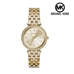 Michael Kors Darci Gold Dial Gold Steel Strap Watch for Women - MK3430 Authentic Buy Shop Now