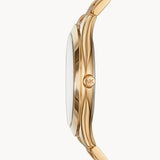 Michael Kors Slim Runway Pink Dial Two Tone Steel Strap Watch for Women - MK3493 Authentic Buy Shop Now