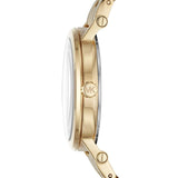 Michael Kors Norie Gold Dial Gold Steel Strap Watch for Women - MK3560 Authentic Buy Shop Now
